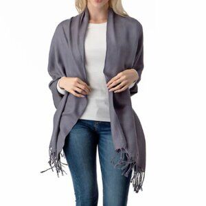 Pashmina Shawl in Gray